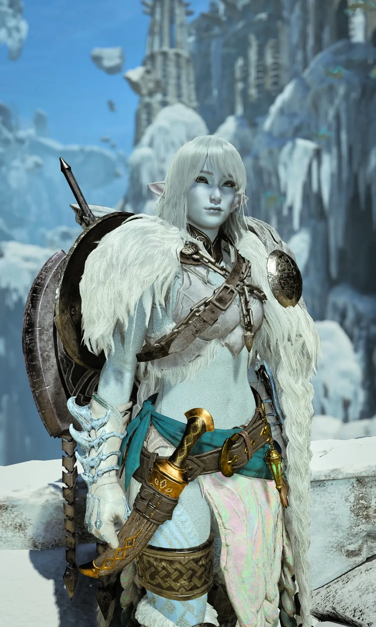 Snow Elf Huntress